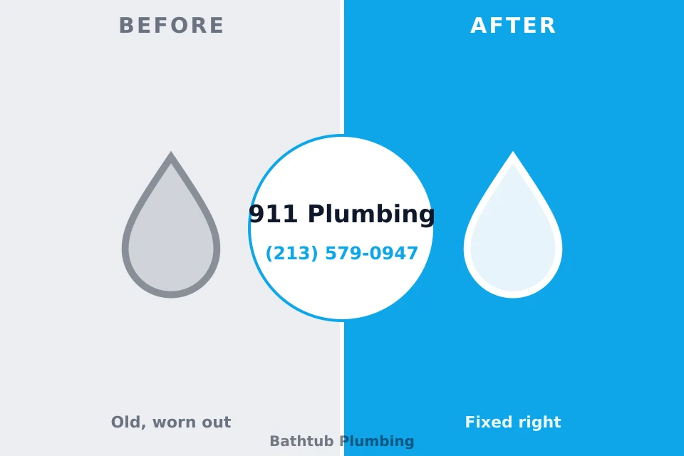 Before and after: plumbing company Philpot, KY